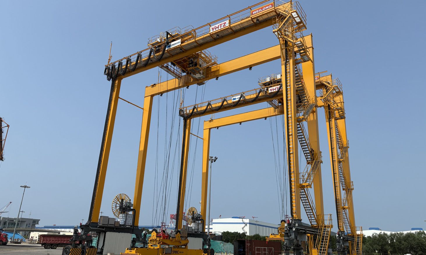 Rubber Tyred Gantry Crane YHTZ LJMJ4126
